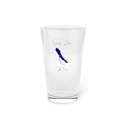 Montana  Seeley  Lake  16oz  Pint  Glass  front  position  view  from  front  16oz.webp