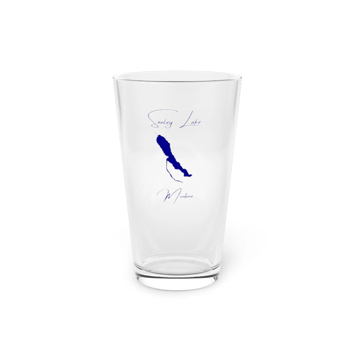Montana  Seeley  Lake  16oz  Pint  Glass  front  position  view  from  front  16oz.webp