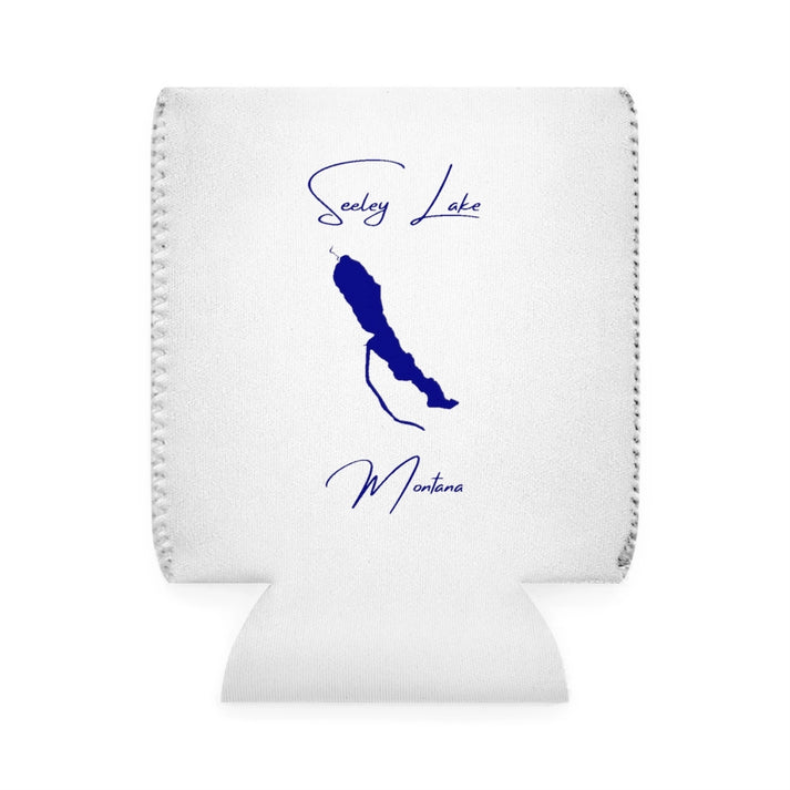 Montana  Seeley  Lake  Can  Koozie  front  position  view  from  front-1  white.webp