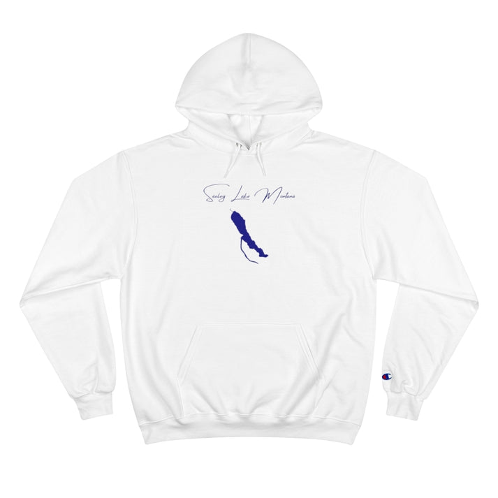 Montana  Seeley  Lake  Hoodie  front  position  view  from  front  white.webp