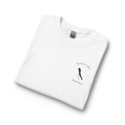 Montana  Seeley  Lake  Long  Sleeve  Fishing  T-shirt  other  position  view  from  folded  white.webp