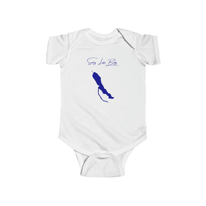 Montana  Seeley  Lake  Onesie  front  position  view  from  front  white.webp