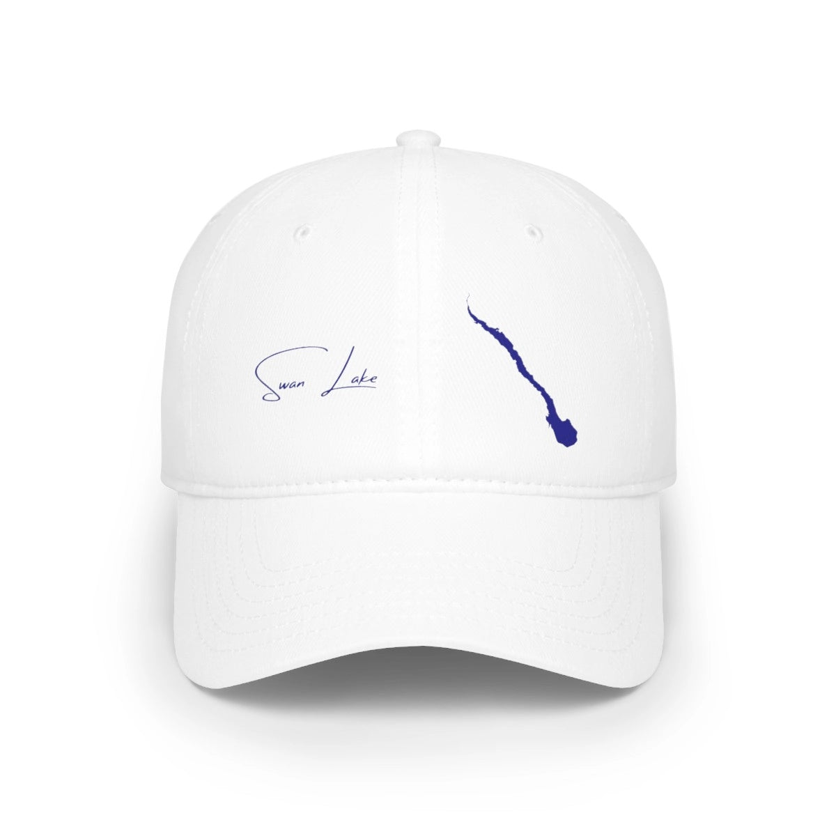 Montana  Swan  Lake  Baseball  Cap  front  position  view  from  front  one  size.webp