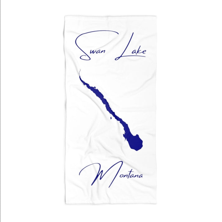 Montana  Swan  Lake  Beach  Towel  front  position  view  from  front  36  x  72.webp