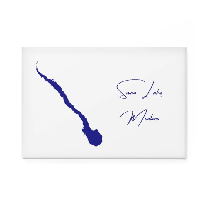 Montana  Swan  Lake  Magnet  front  position  view  from  front  2  x  3.webp