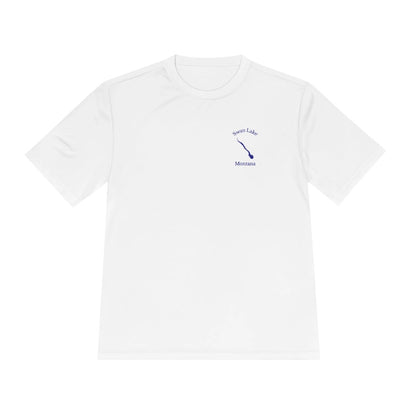 Montana  Swan  Lake  Moisture  Wicking  Tee  front  position  view  from  front  white.webp
