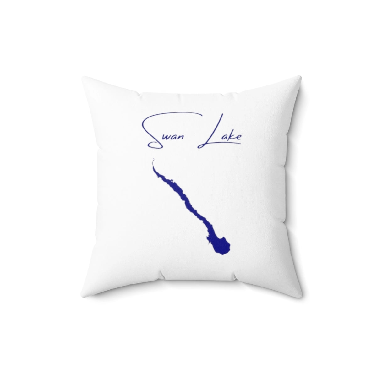 Montana  Swan  Lake  Pillow  front  position  view  from  back  16  x  16.webp