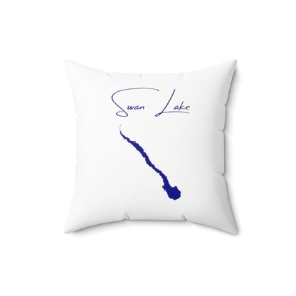 Montana  Swan  Lake  Pillow  front  position  view  from  front  16  x  16.webp