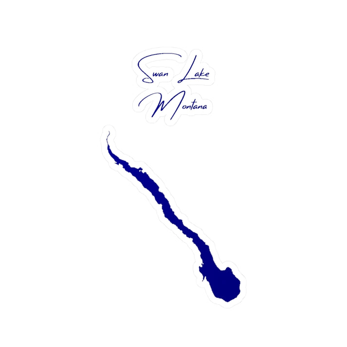 Montana  Swan  Lake  Vinyl  Decal  other  position  view  from  front  4  x  6.webp