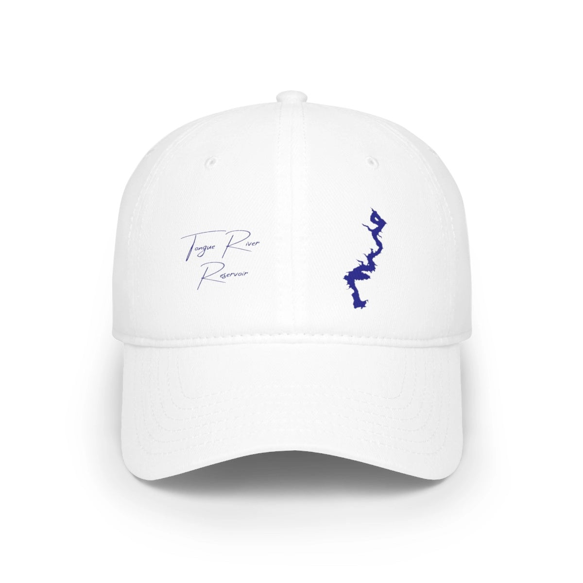 Montana  Tongue  River  Reservoir  Baseball  Cap  front  position  view  from  front  one  size.webp