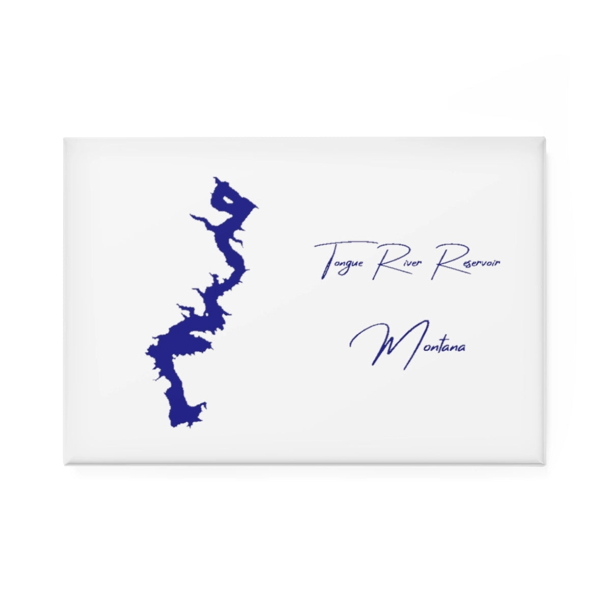 Montana  Tongue  River  Reservoir  Magnet  front  position  view  from  front  2  x  3.webp