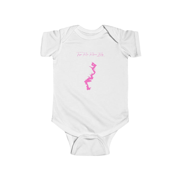 Montana  Tongue  River  Reservoir  Onesie  front  position  view  from  front  white.webp