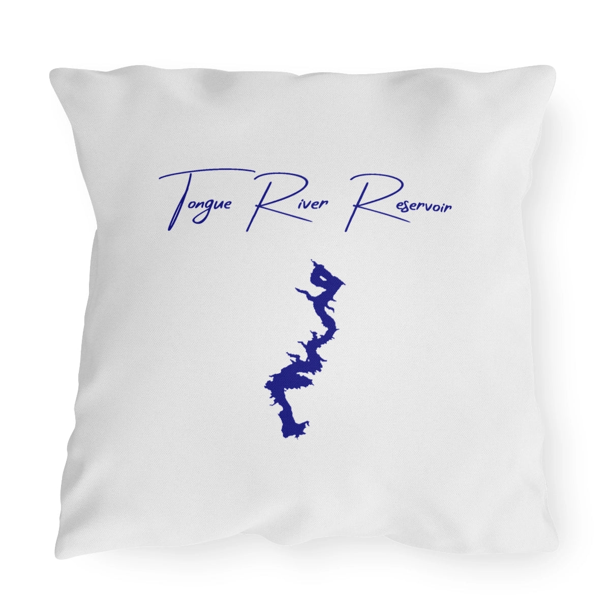 Montana  Tongue  River  Reservoir  Outdoor  Pillow  front  position  view  from  front  20  x  20.webp