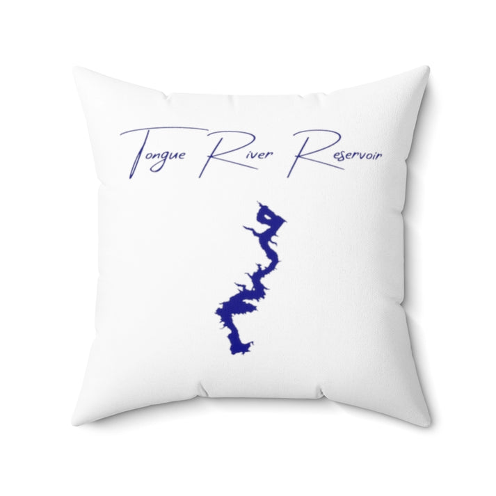 Montana  Tongue  River  Reservoir  Pillow  front  position  view  from  back  20  x  20.webp