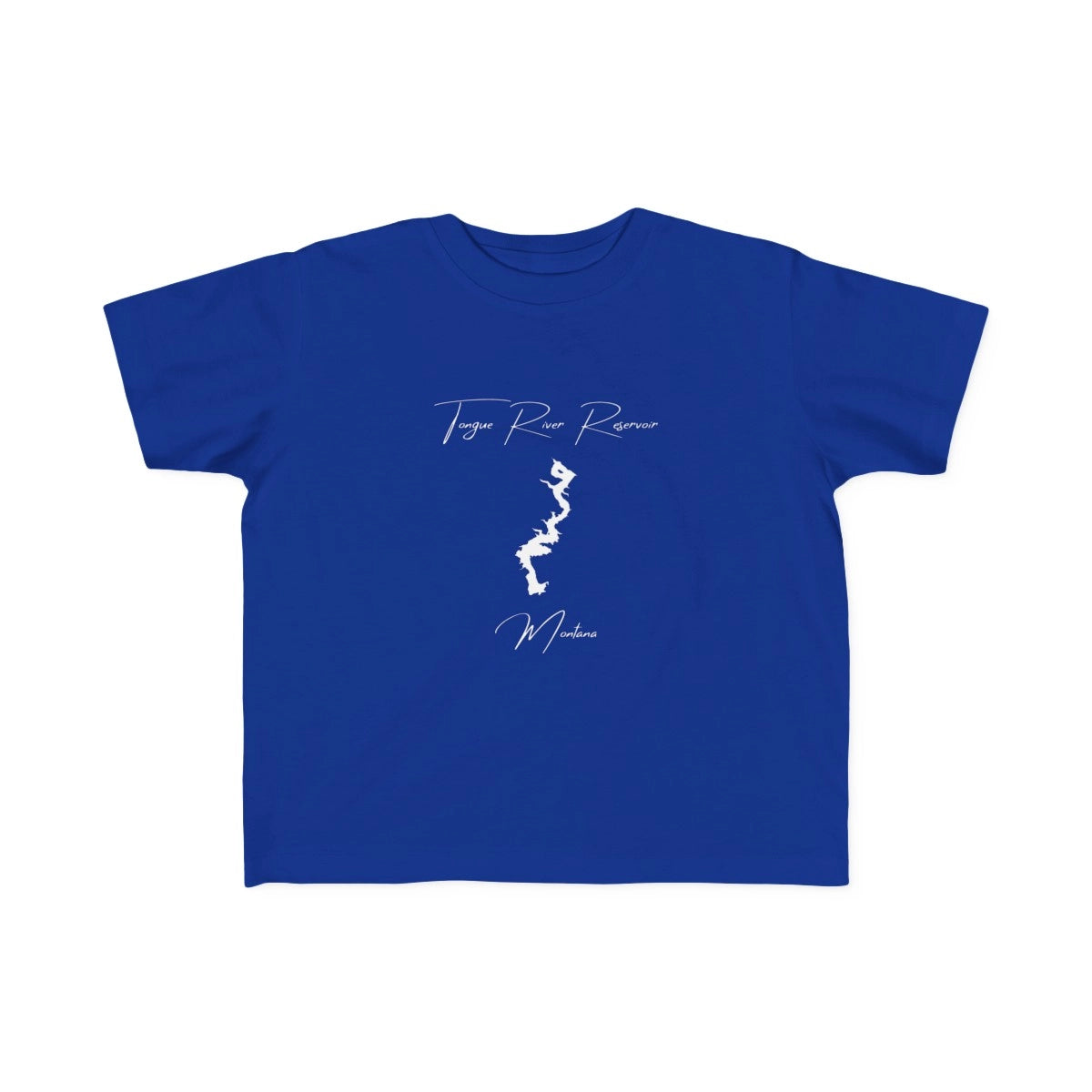 Montana  Tongue  River  Reservoir  Toddler  T-shirt  front  position  view  from  front  royal.webp