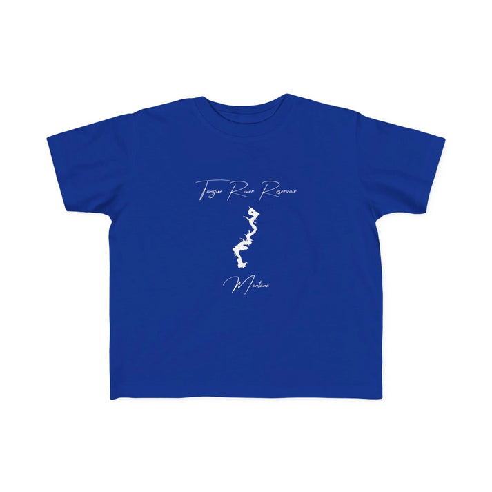 Montana  Tongue  River  Reservoir  Toddler  T-shirt  front  position  view  from  front  royal.webp
