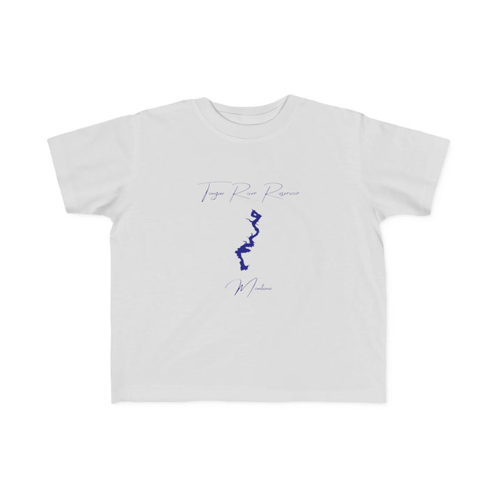 Montana  Tongue  River  Reservoir  Toddler  T-shirt  front  position  view  from  front  silver.webp