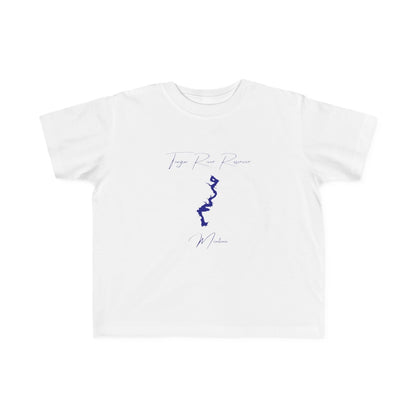 Montana  Tongue  River  Reservoir  Toddler  T-shirt  front  position  view  from  front  white.webp
