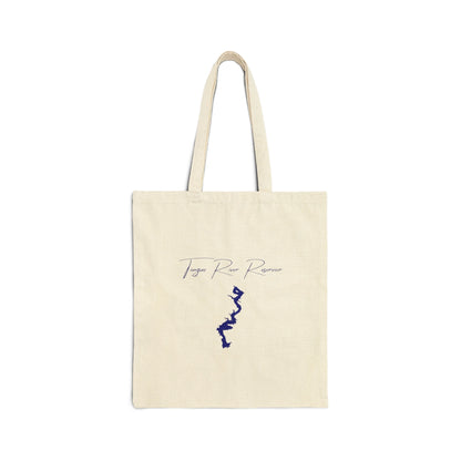 Montana  Tongue  River  Reservoir  Tote  Bag  back  position  view  from  back  15  x  16.webp