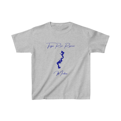 Montana  Tongue  River  Reservoir  Youth  T-shirt  front  position  view  from  front  sport  grey.webp