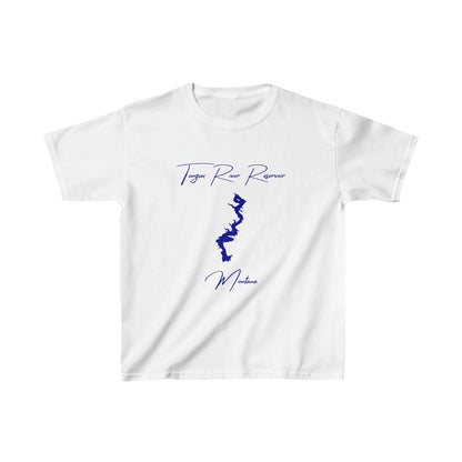 Montana  Tongue  River  Reservoir  Youth  T-shirt  front  position  view  from  front  white.webp