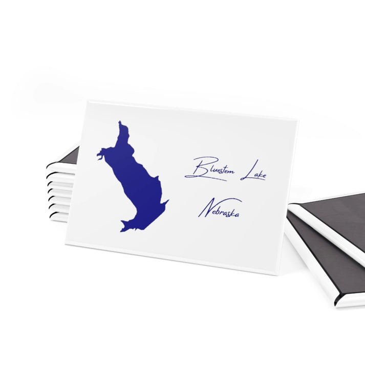 Nebraska  Bluestem  Lake  Magnet  front  position  view  from  set  2  x  3.webp