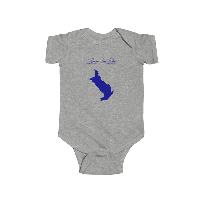 Nebraska  Bluestem  Lake  Onesie  front  position  view  from  front  heather.webp