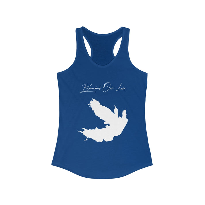 Nebraska  Branched  Oak  Lake  Racerback-Tank  front  position  view  from  front  solid  royal.webp