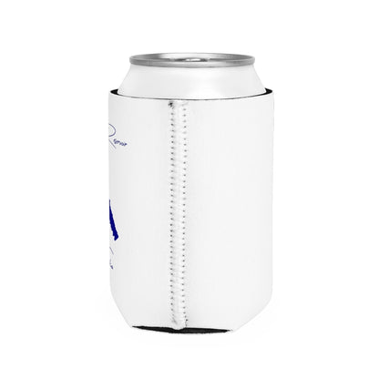 Nebraska  Calamus  Reservoir  Can  Koozie  all  position  view  from  right  white.webp