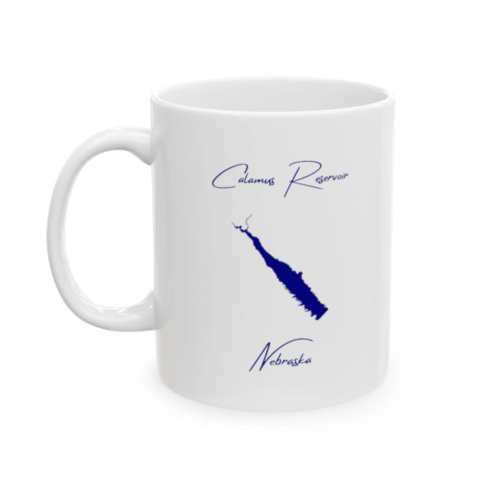 Nebraska  Calamus  Reservoir  Ceramic  Mug  other  position  view  from  left  11oz.webp