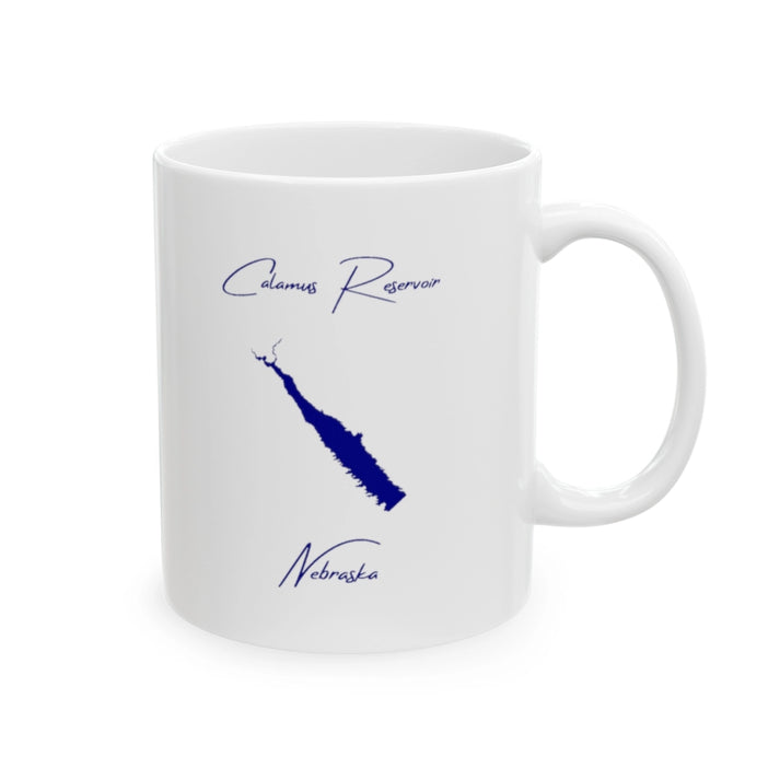 Nebraska  Calamus  Reservoir  Ceramic  Mug  other  position  view  from  right  11oz.webp