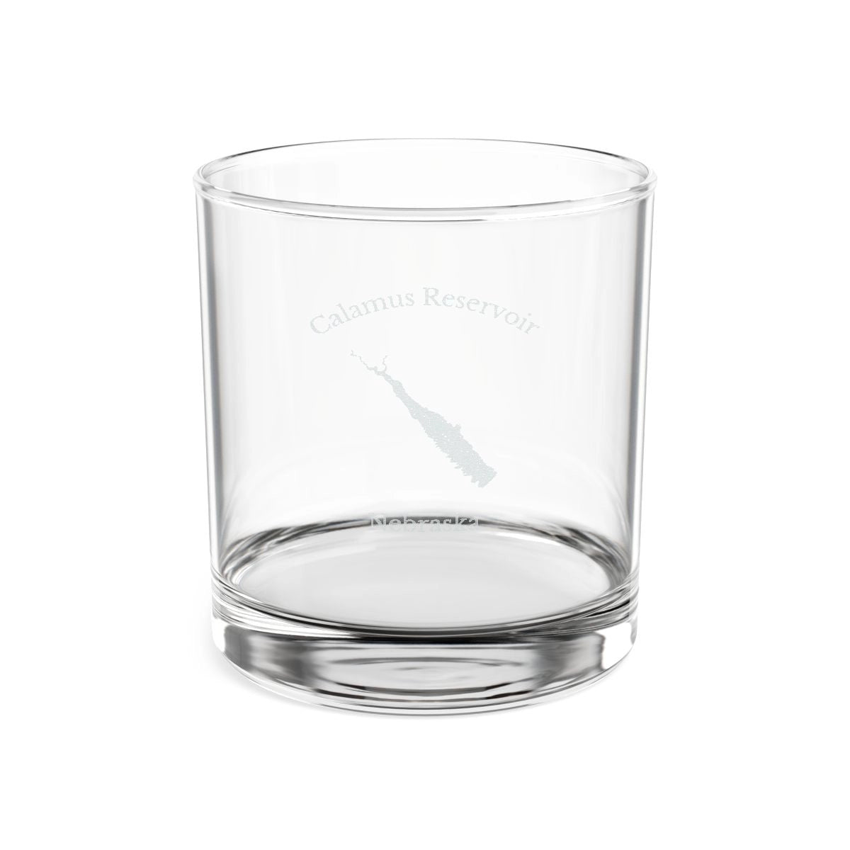 Nebraska  Calamus  Reservoir  Engraved  Whiskey  Glass  other  position  view  from  front  10.5oz.webp