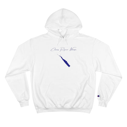 Nebraska  Calamus  Reservoir  Hoodie  front  position  view  from  front  white.webp