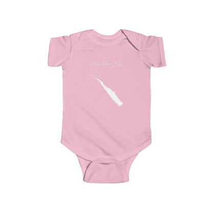 Nebraska  Calamus  Reservoir  Onesie  front  position  view  from  front  pink.webp
