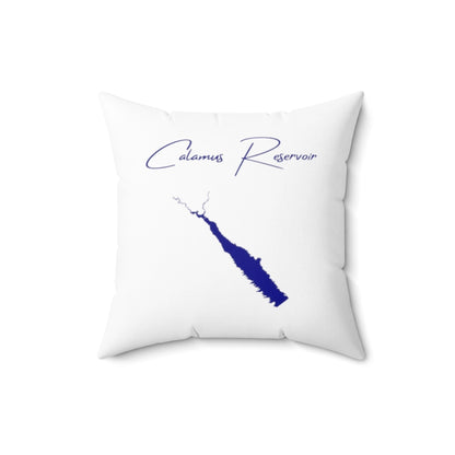 Nebraska  Calamus  Reservoir  Pillow  front  position  view  from  front  16  x  16.webp