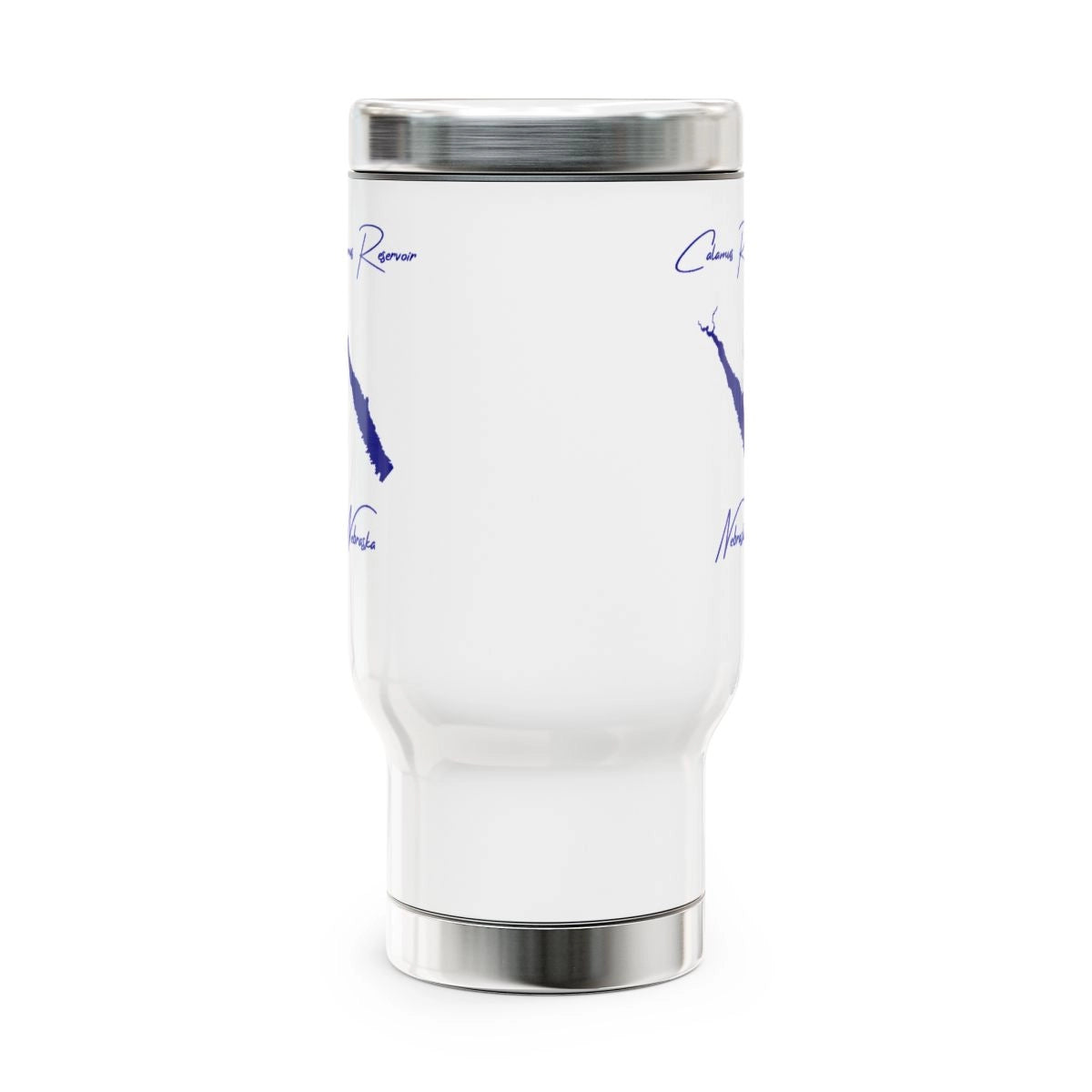 Nebraska  Calamus  Reservoir  Travel  Mug  other  position  view  from  front  14oz.webp