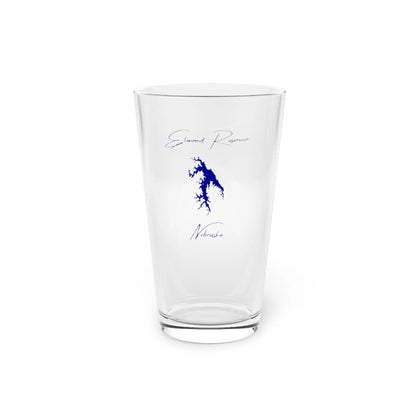 Nebraska  Elwood  Reservoir  16oz  Pint  Glass  front  position  view  from  front  16oz.webp