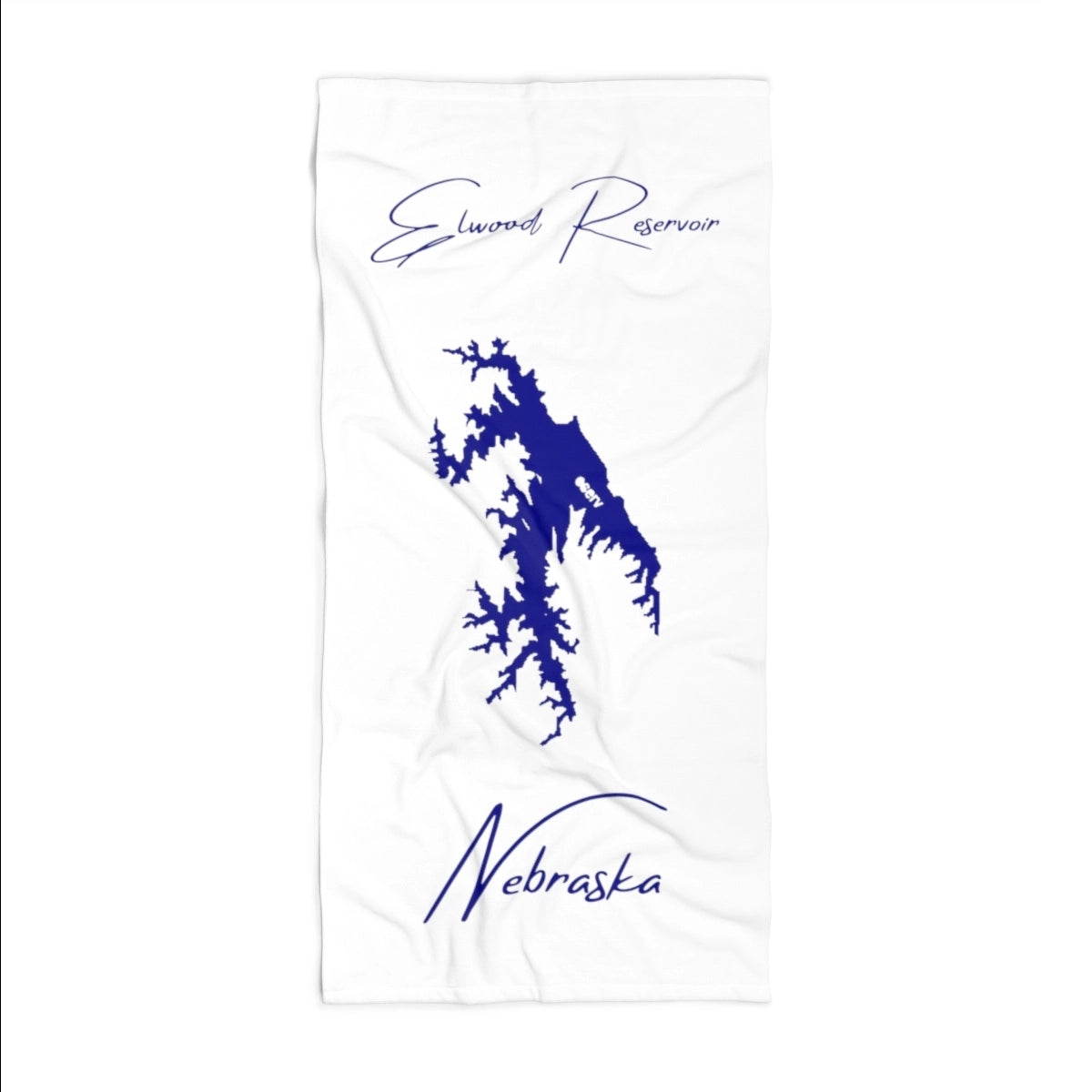 Nebraska  Elwood  Reservoir  Beach  Towel  front  position  view  from  front  36  x  72.webp