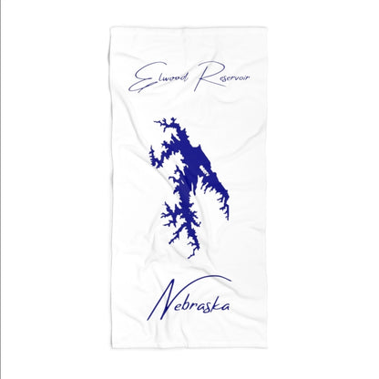 Nebraska  Elwood  Reservoir  Beach  Towel  front  position  view  from  front  36  x  72.webp