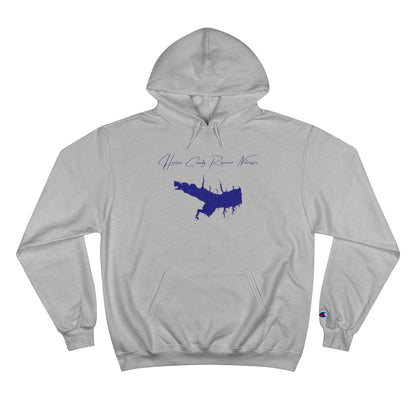 Nebraska  Harlan  County  Reservoir  Hoodie  front  position  view  from  front  light  steel.webp