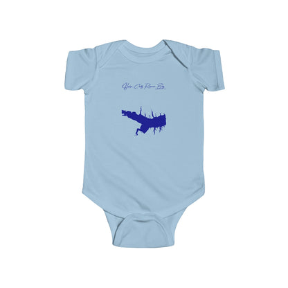 Nebraska  Harlan  County  Reservoir  Onesie  front  position  view  from  front  light  blue.webp