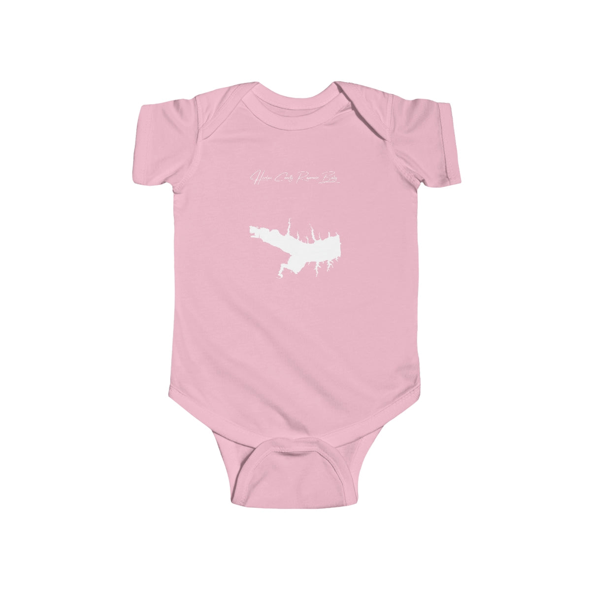 Nebraska  Harlan  County  Reservoir  Onesie  front  position  view  from  front  pink.webp