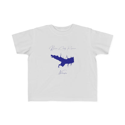 Nebraska  Harlan  County  Reservoir  Toddler  T-shirt  front  position  view  from  front  silver.webp