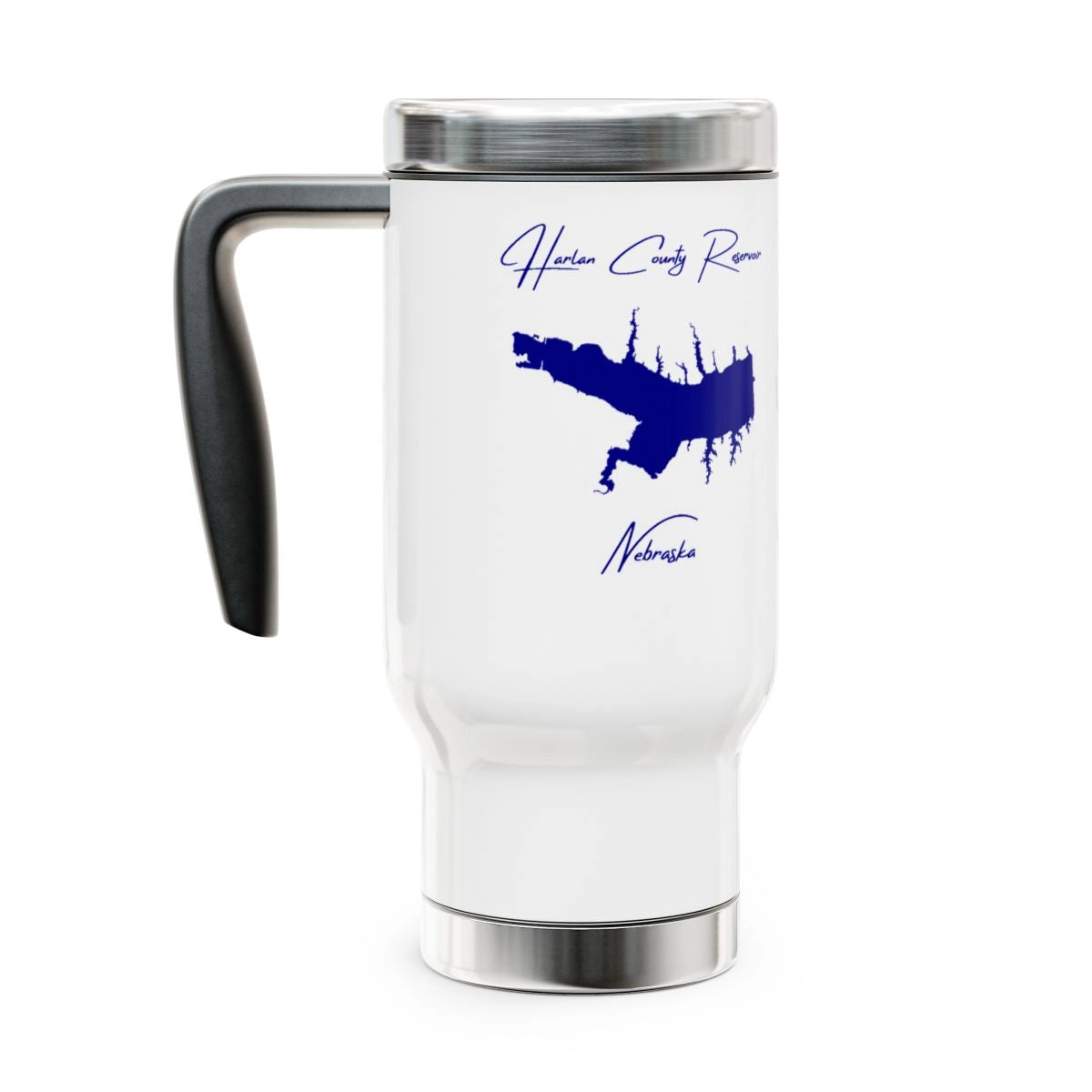 Nebraska  Harlan  County  Reservoir  Travel  Mug  other  position  view  from  left  14oz.webp