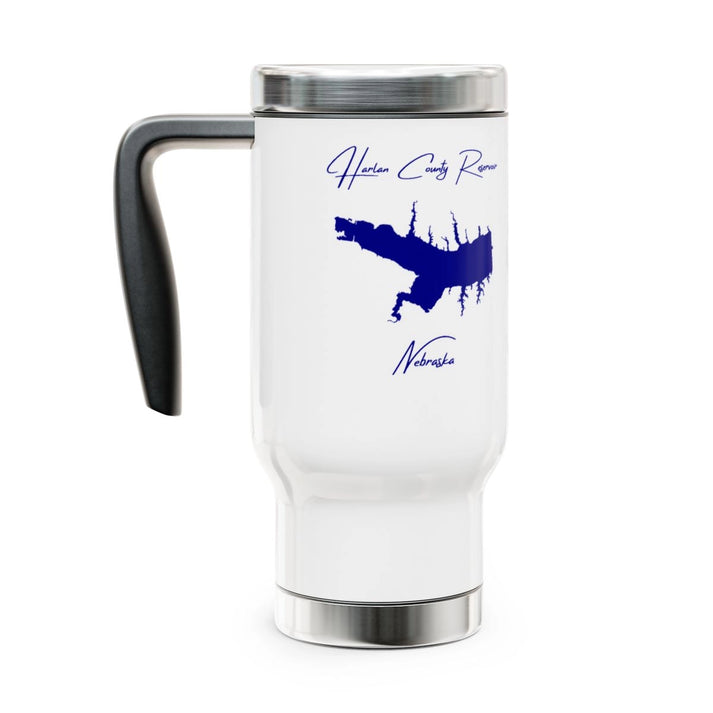 Nebraska  Harlan  County  Reservoir  Travel  Mug  other  position  view  from  left  14oz.webp