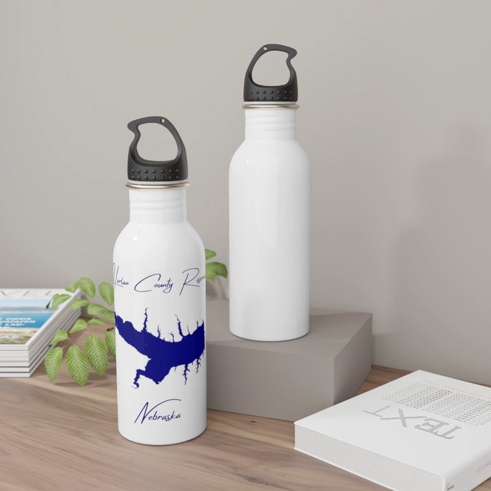 Nebraska  Harlan  County  Reservoir  Water  bottle  other  position  view  from  context-2  white.webp