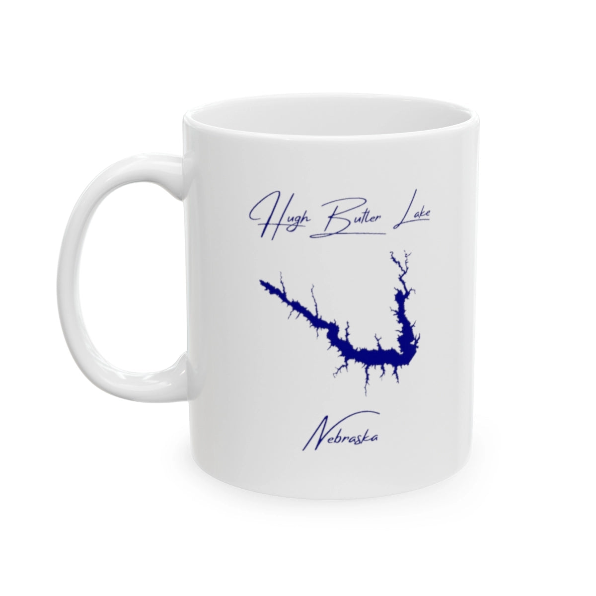 Nebraska  Hugh  Butler  Lake  Ceramic  Mug  other  position  view  from  left  11oz.webp