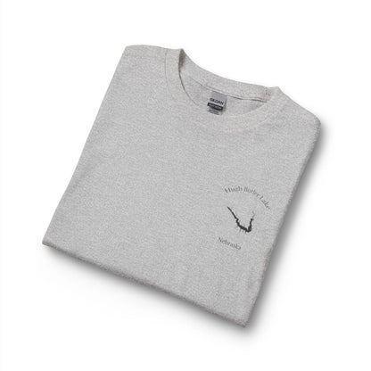 Nebraska  Hugh  Butler  Lake  Long  Sleeve  Fishing  T-shirt  other  position  view  from  folded  sport  grey.webp