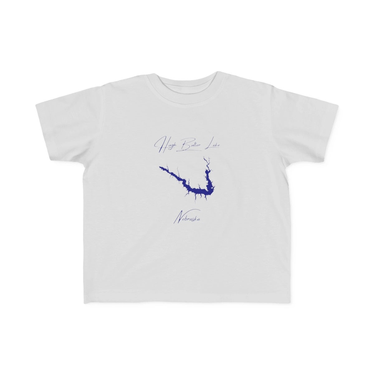 Nebraska  Hugh  Butler  Lake  Toddler  T-shirt  front  position  view  from  front  silver.webp