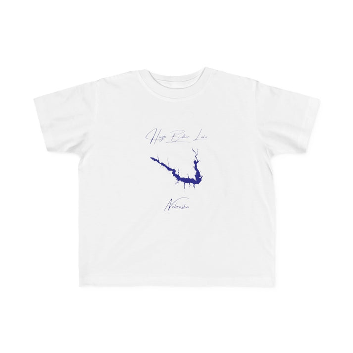 Nebraska  Hugh  Butler  Lake  Toddler  T-shirt  front  position  view  from  front  white.webp